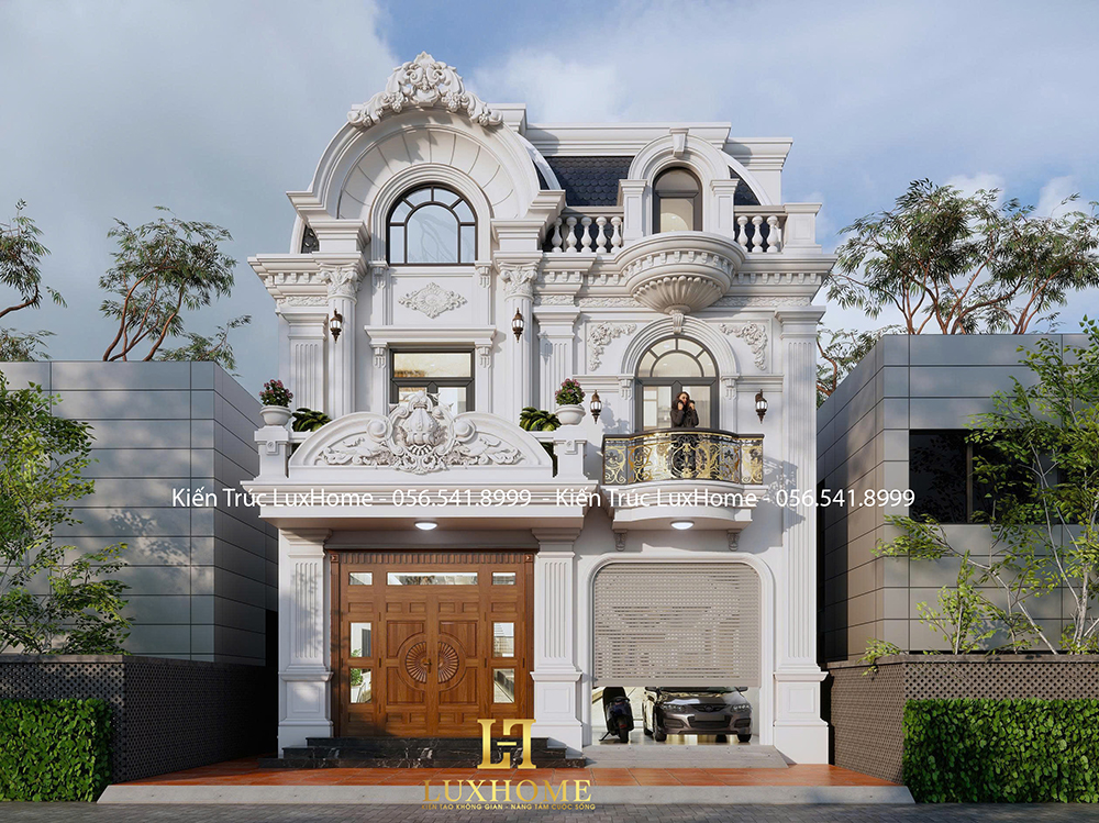 MẪU BIỆT THỰ TÂN CỔ ĐIỂN – BT1 – NAM ĐỊNH