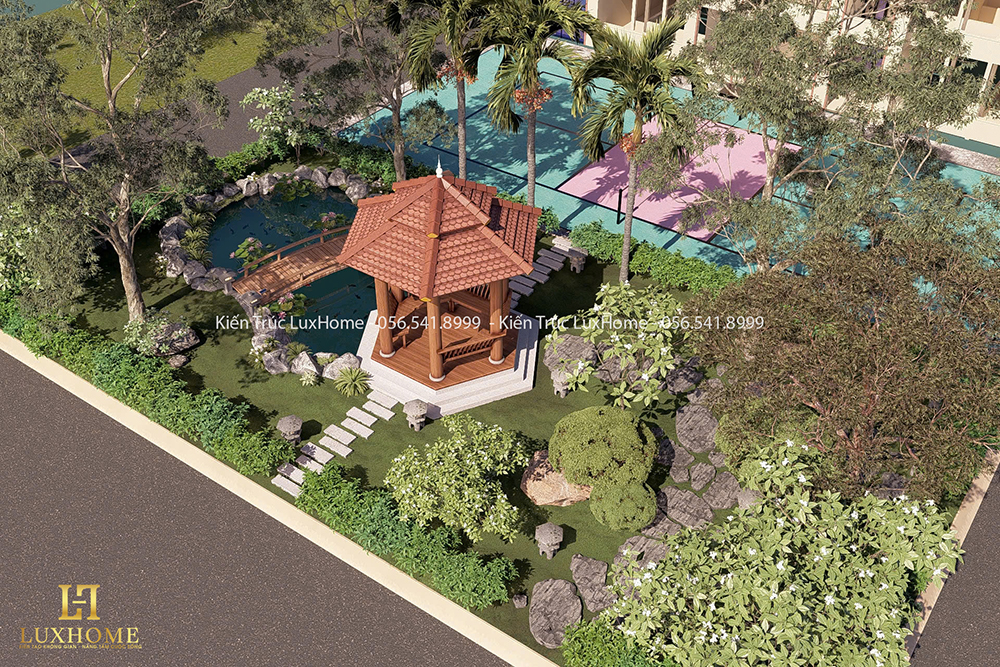 CÔNG TRÌNH CẢNH QUAN SÂN VƯỜN